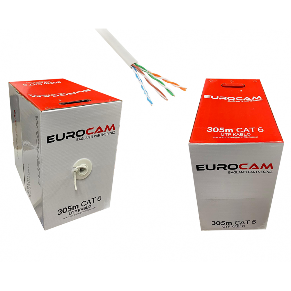CAT 6 KABLO 305 MT CCA PVC