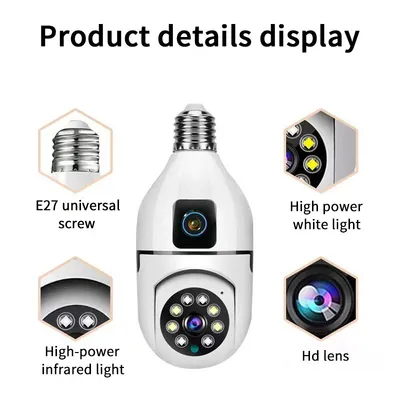 EC-1220-2 2 MP WİFİ 2 KAMERALI DUY KAMERA